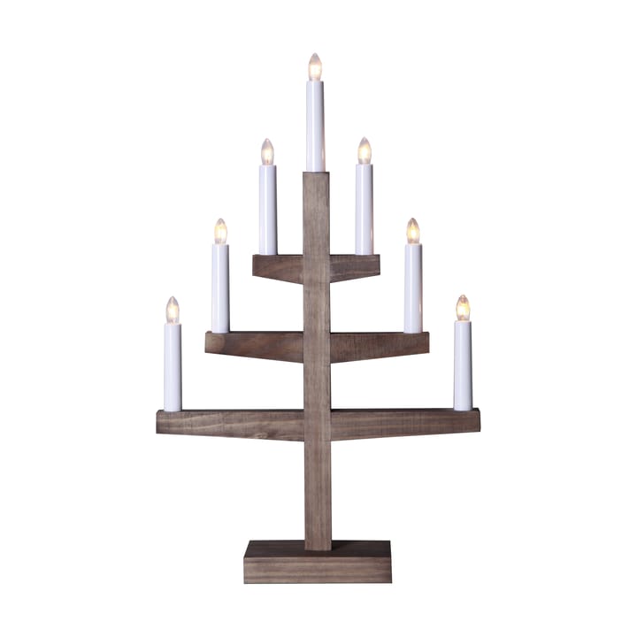 Candelabro dell'Avvento Trapp 54 cm - Marrone - Star Trading