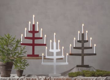 Candelabro dell'Avvento Trapp 54 cm - Marrone - Star Trading