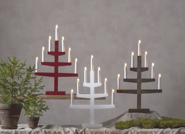 Candelabro dell'Avvento Trapp 54 cm, Marrone Star Trading