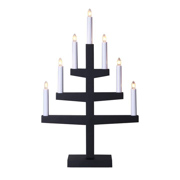 Candelabro dell'Avvento Trapp 54 cm - Nero - Star Trading