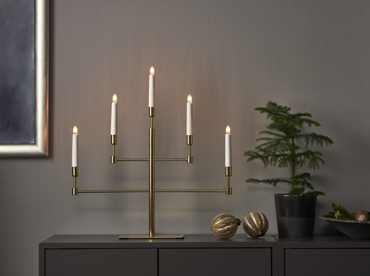 Candelabro dell'Avvento Vide - Ottone - Star Trading