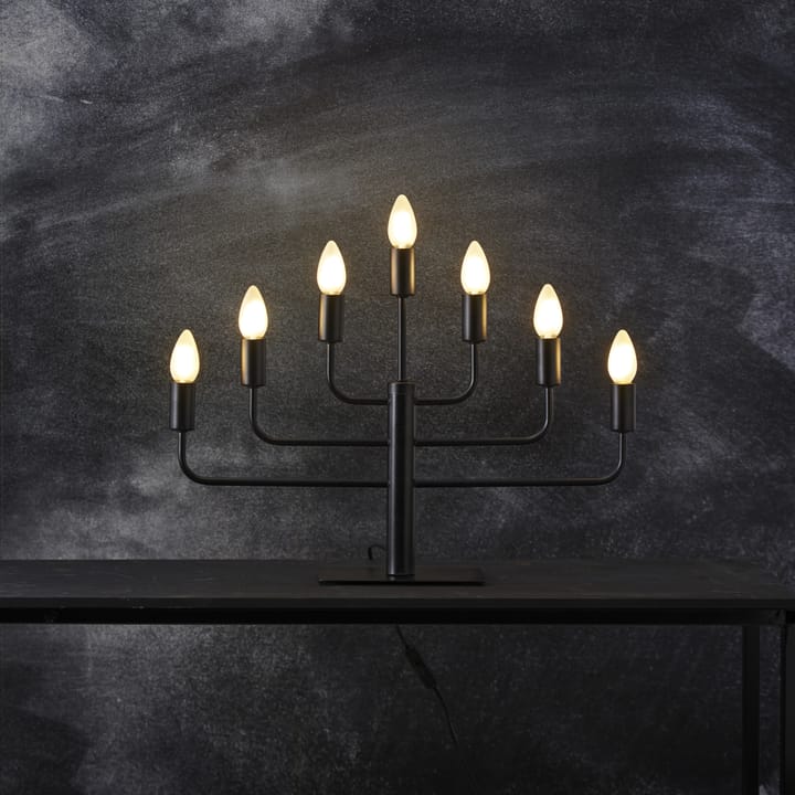 Candelabro Pix - Nero - Star Trading