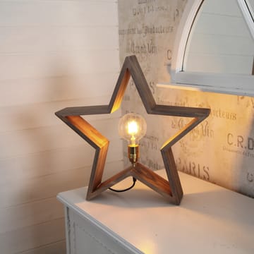 Stella dell'Avvento da tavolo Lysekil 48 cm - Marrone - Star Trading