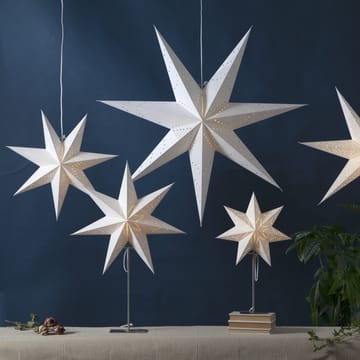 Stella dell'Avvento Sensy con base, 78 cm - Bianco - Star Trading