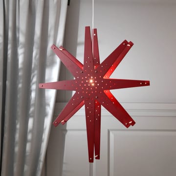 Stella dell'Avvento Tall 60x70 cm - Rosso - Star Trading