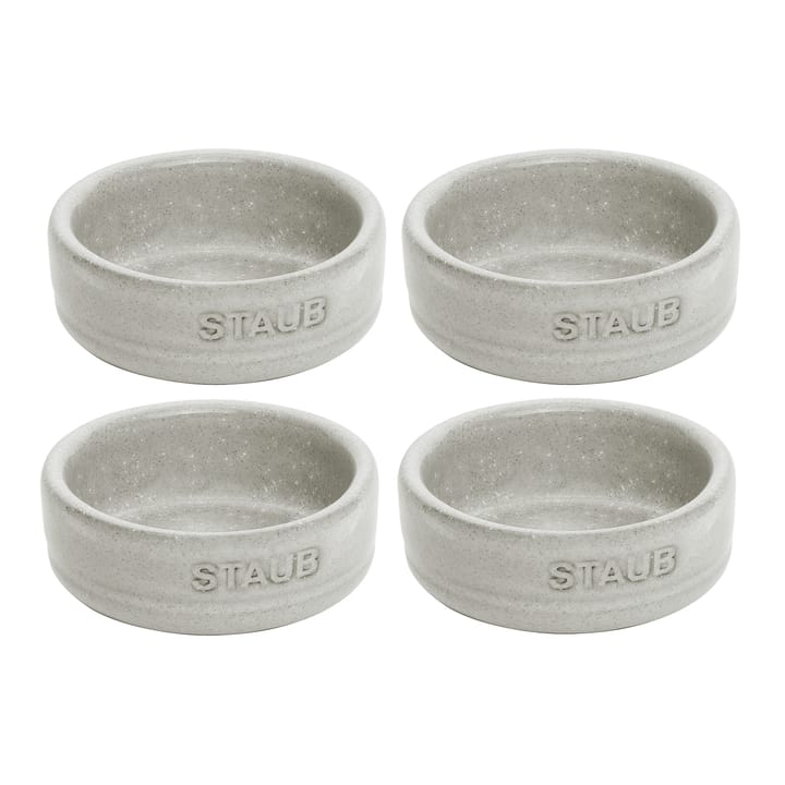 Ciotole mini Staub New White Truffle confezione da 4, Ø 5 cm
​ STAUB