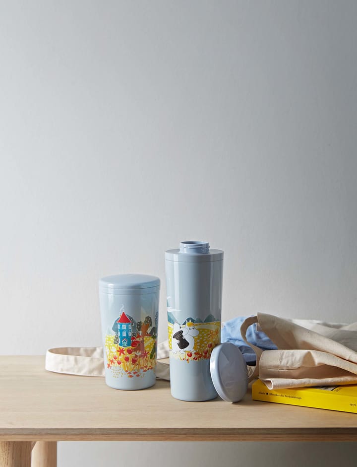 Bottiglia thermos Carrie da 0,5 litri, Moomin sky Stelton