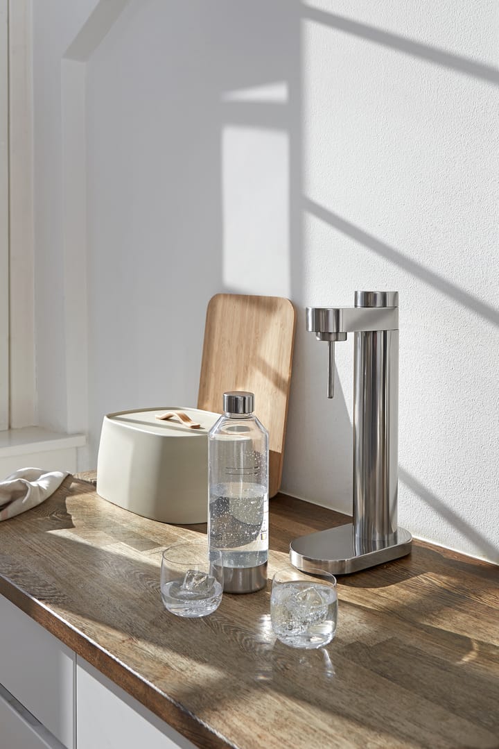 Gasatore acqua frizzante Brus - Steel - Stelton