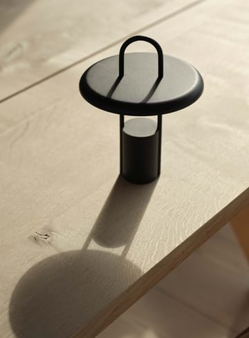 Lampada LED portatile Pier 25 cm - Nero - Stelton