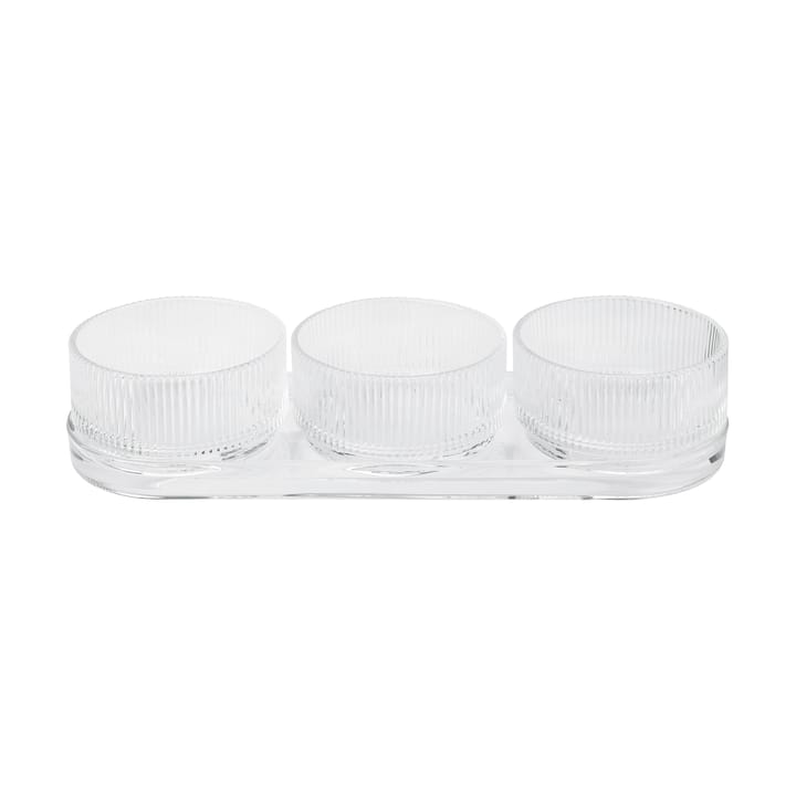 Set da tapas Pilastro confezione da 4 - Clear - Stelton