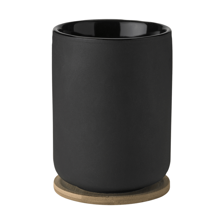 Tazza termica con sottobicchiere Theo 25 cl - Nero - Stelton