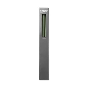 Candela STOFF by ester & erik, confezione da 6 - Dusty green - STOFF