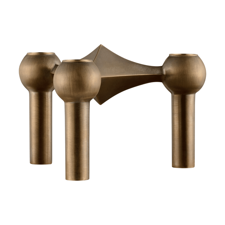 Portacandela Nagel, Bronzed brass STOFF