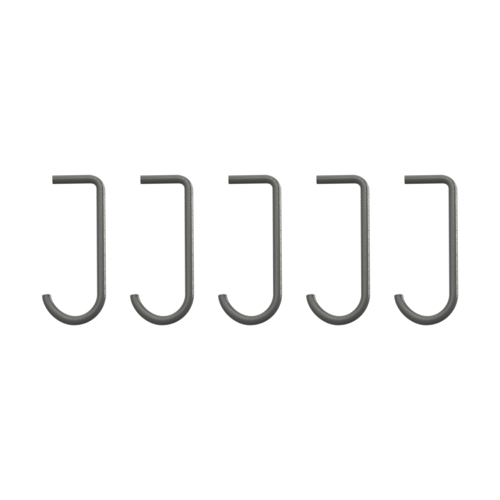 Gancio a J String 5 pezzi - Grigio scuro - String