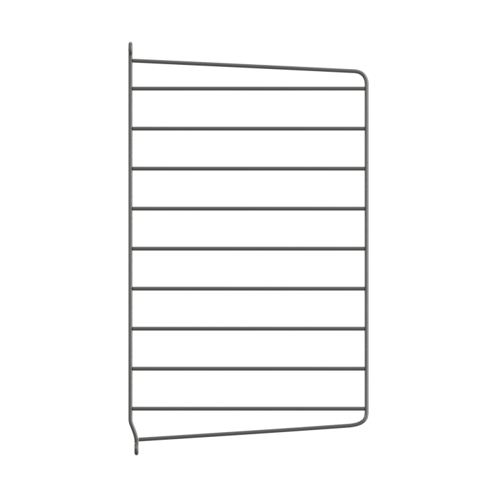 Montante laterale mensola String - Mörkgrå, 50x30 cm, confezione da 1 - String