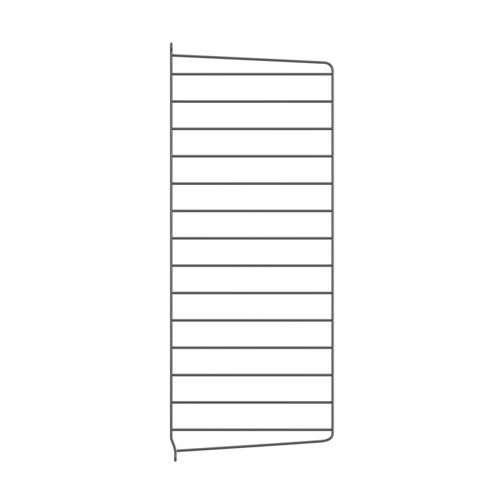 Montante laterale mensola String - Mörkgrå, 75x30 cm, confezione da 1 - String