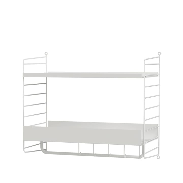 Scaffale da ingresso bianco - combinazione G - undefined - String