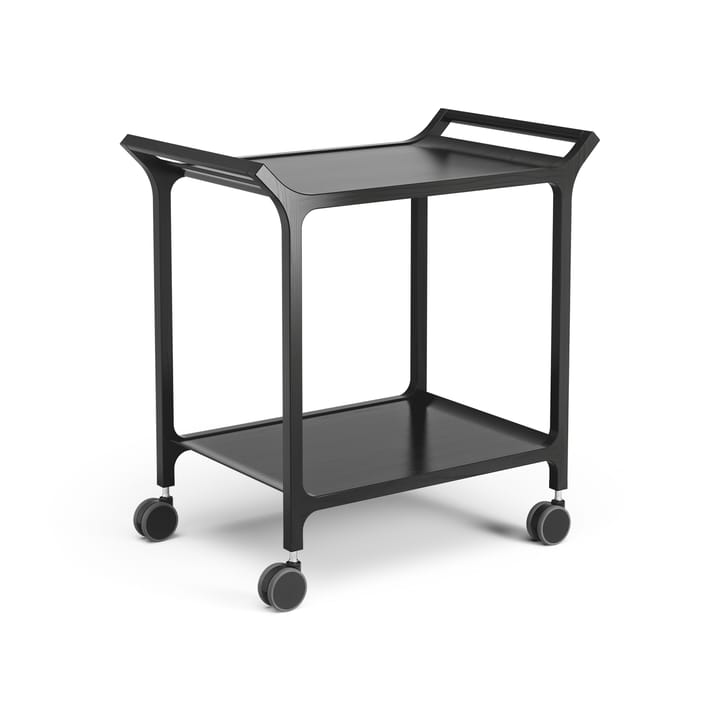 Carrello da servizio Teatime - Frassino nero smaltato - Swedese