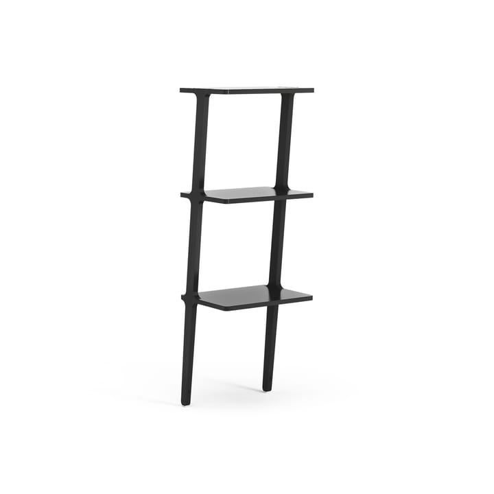 Scaffale Libri 3 mensole, Frassino nero smaltato Swedese