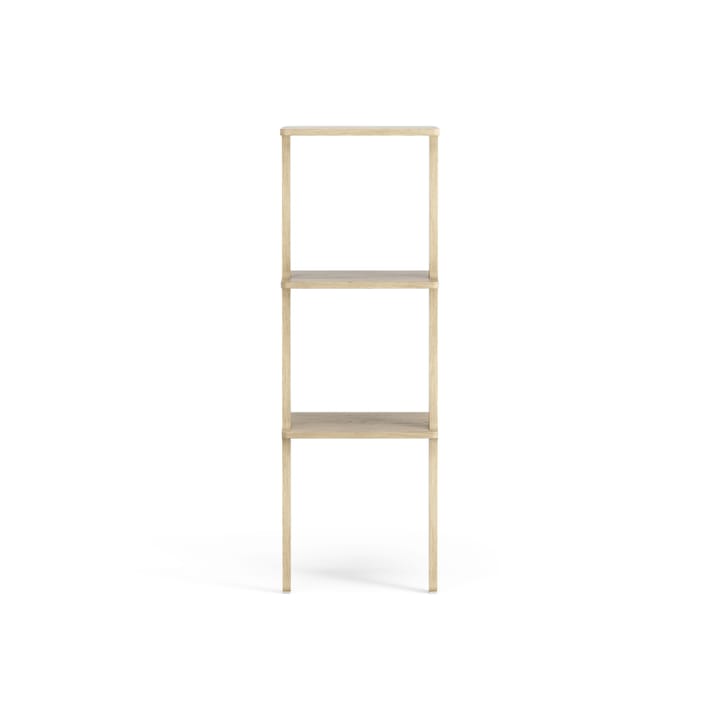 Scaffale Libri 3 mensole, Rovere laccato Swedese