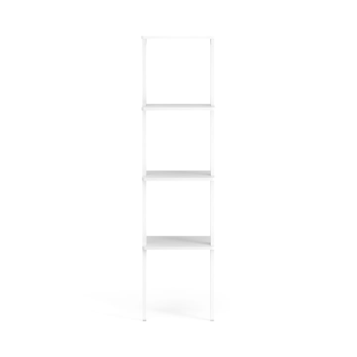 Scaffale Libri 4 mensole - Frassino bianco smaltato - Swedese