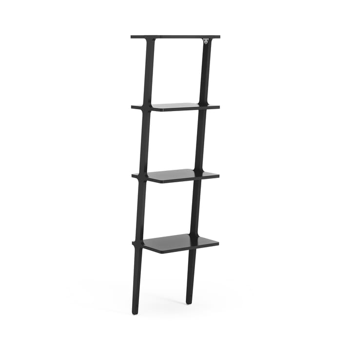 Scaffale Libri 4 mensole - Frassino nero smaltato - Swedese