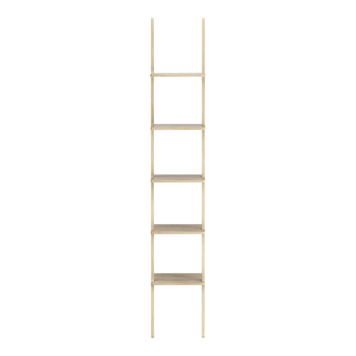 Scaffale Libri 5 mensole, Rovere laccato Swedese