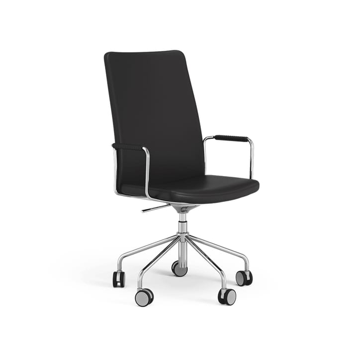 Sedia da ufficio Stella, alta, regolabile, con schienale flessibile da  Swedese →