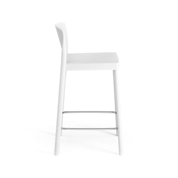 Sgabello da bar Grace 63 cm - Frassino bianco smaltato - Swedese