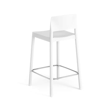 Sgabello da bar Grace 63 cm - Frassino bianco smaltato - Swedese