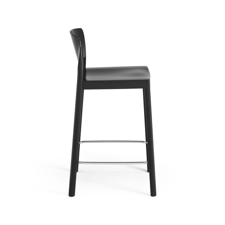 Sgabello da bar Grace 63 cm, Frassino nero smaltato Swedese