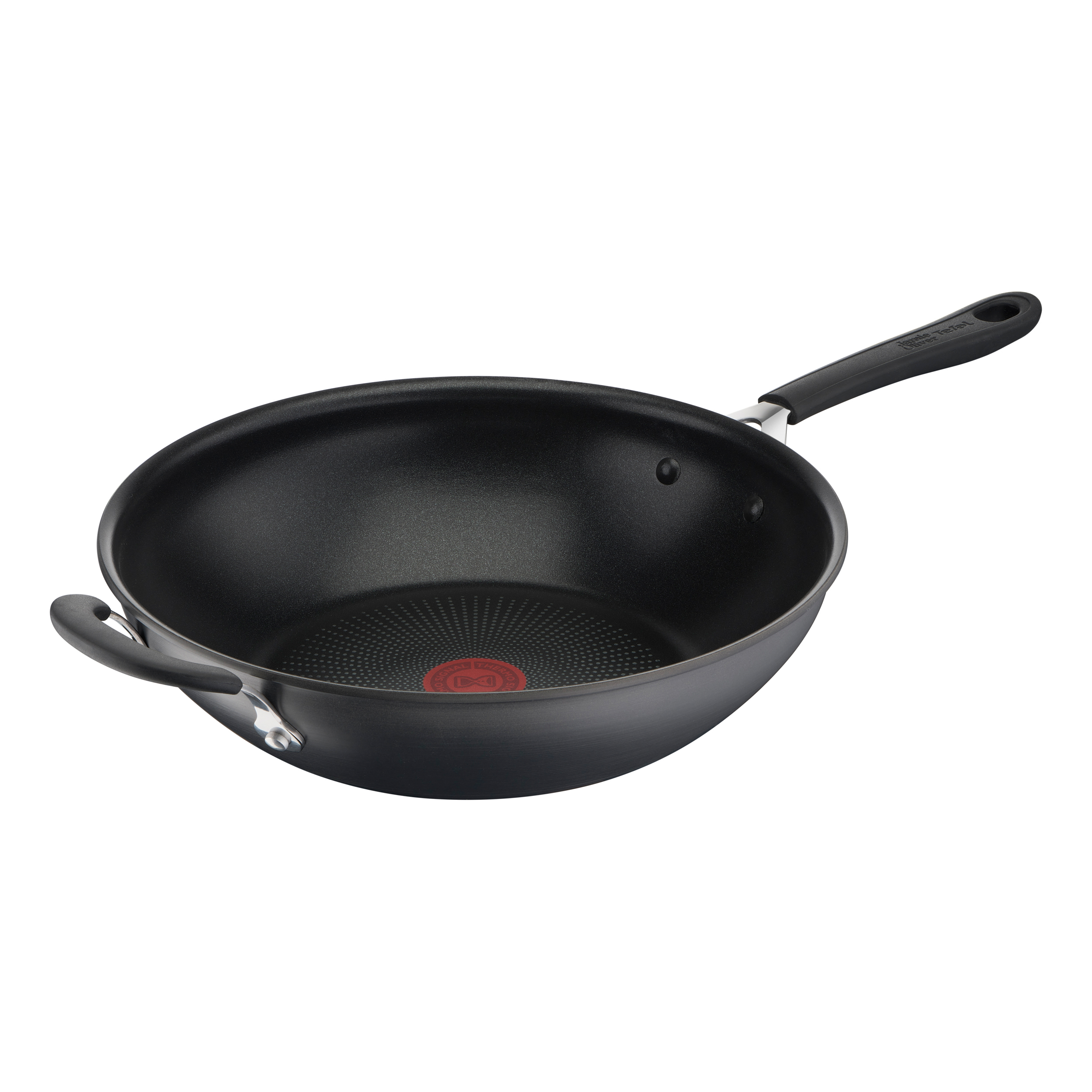 Padella wok anodizzata dura Jamie Oliver Quick & Easy , 30 cm