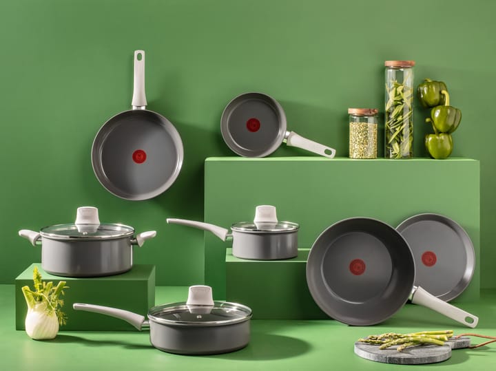 Set di 2 padelle Renew ON, Grigio Tefal