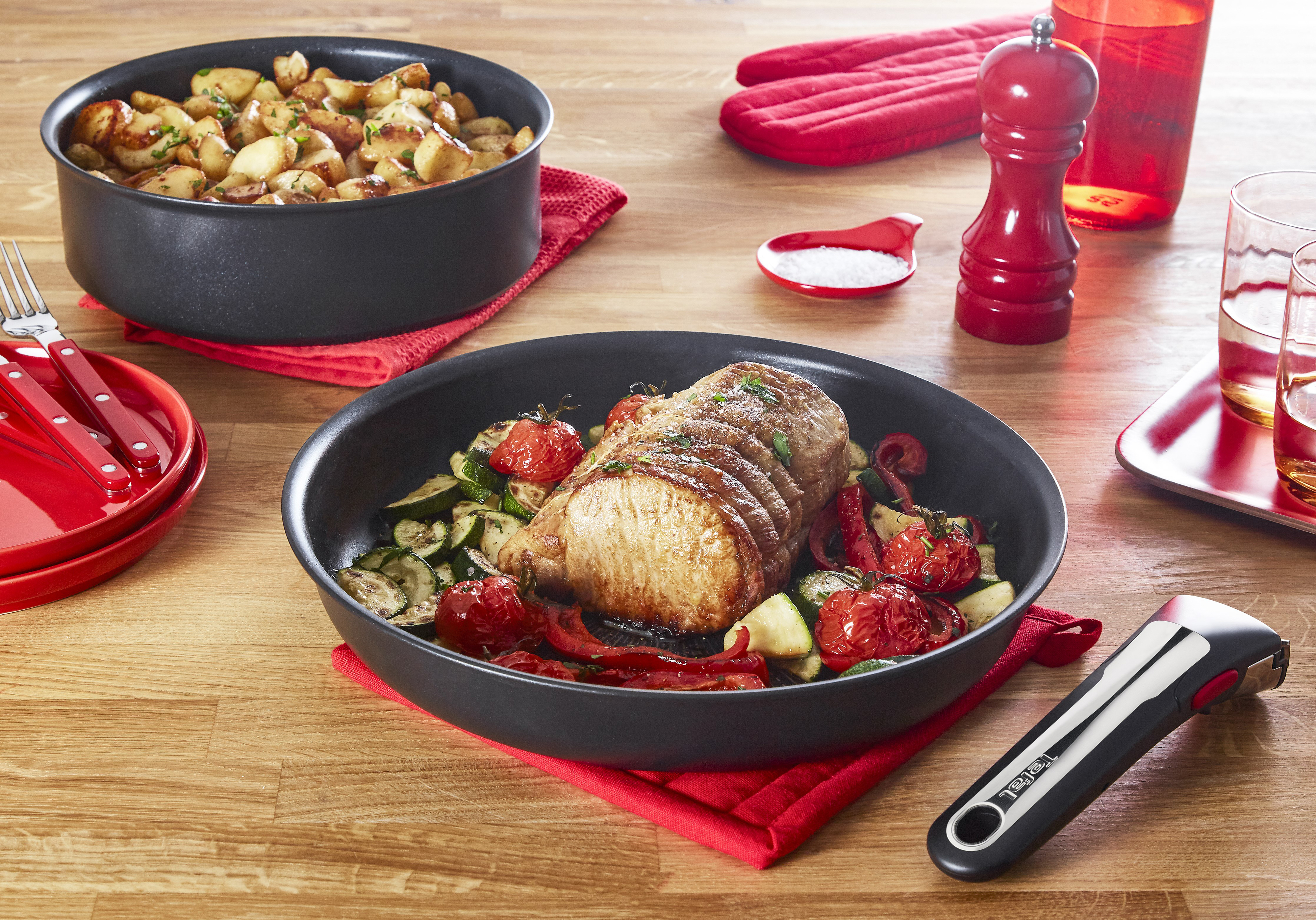 Set padella e casseruola Ingenio Unlimited ON da Tefal →