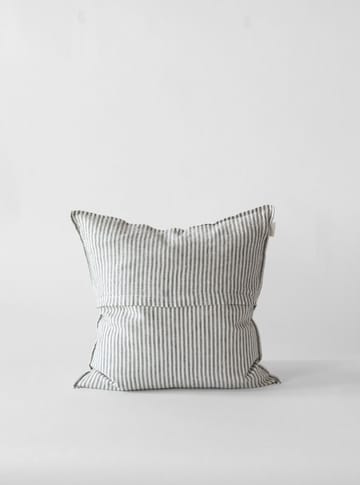 Federa Washed Linen 50x50 cm - Grigio-bianco - Tell Me More