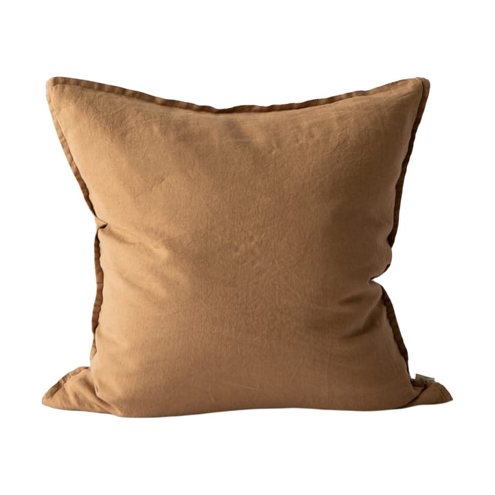 Federa Washed Linen 50x50 cm - Hazelnut - Tell Me More