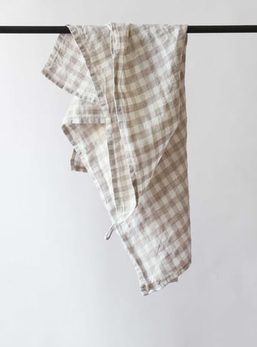 Strofinaccio a quadri Gingham 70x50 cm - Naturale - Tell Me More