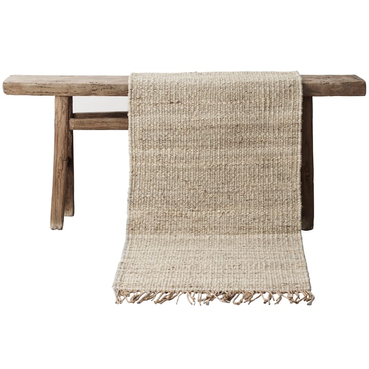 Tappeto Hemp bleached (beige) - 80x150 cm - Tell Me More