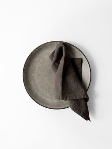 Tovagliolo Washed linen 45x45 cm - Grigio talpa - Tell Me More