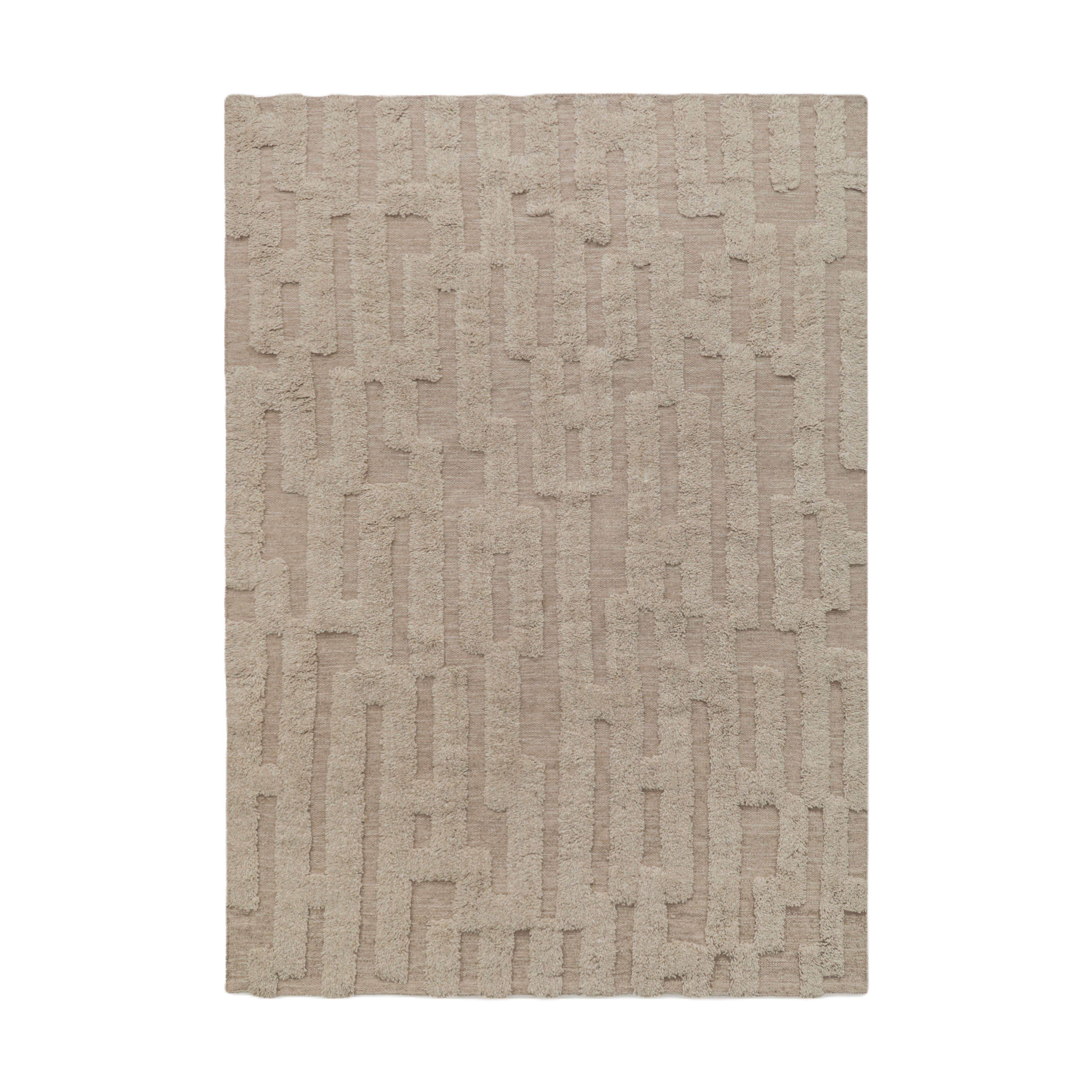 Tappeto in lana Bielke 160x230 cm, Beige-melange