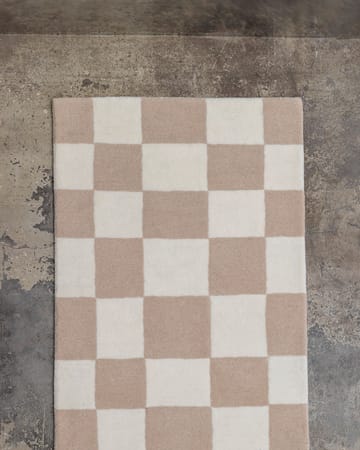 Tappeto per l'ingresso in lana Hafstrom 80x250 cm - Beige-white - Tinted