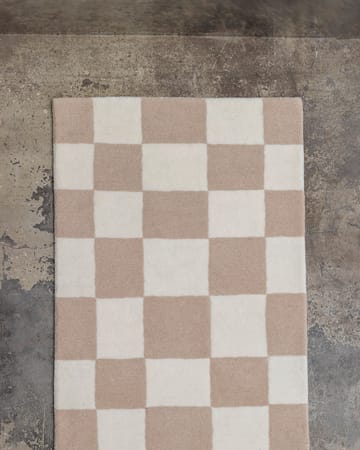 Tappeto per l'ingresso in lana Hafstrom 80x350 cm - Beige-white - Tinted