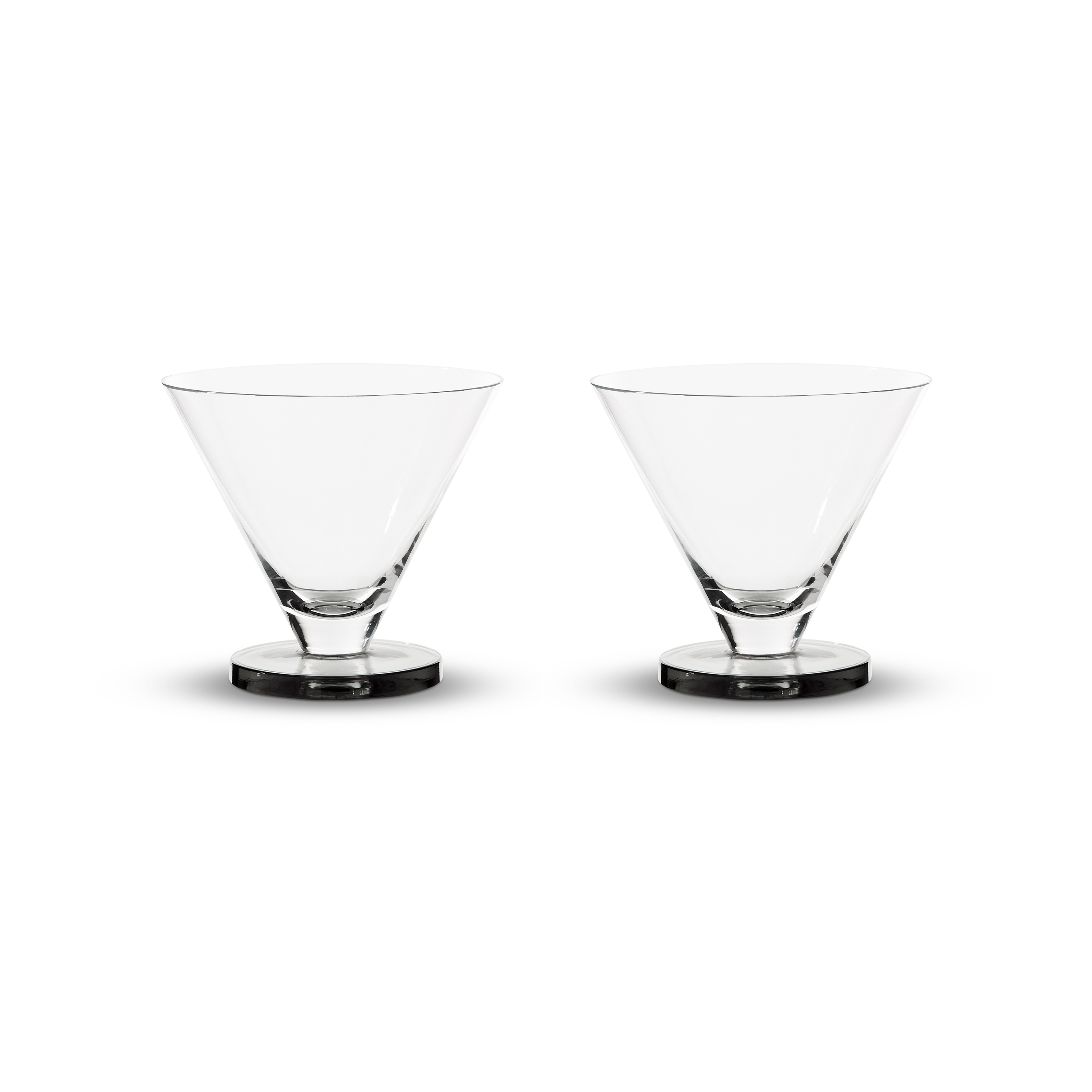 Bicchiere da cocktail Puck 26 cl, confezione da 2 da Tom Dixon 