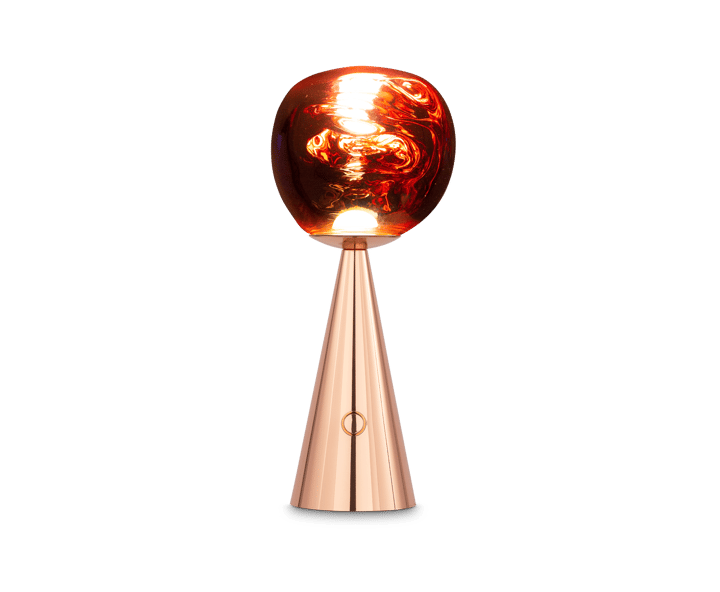 Lampada da tavolo Melt Portable, Copper Tom Dixon