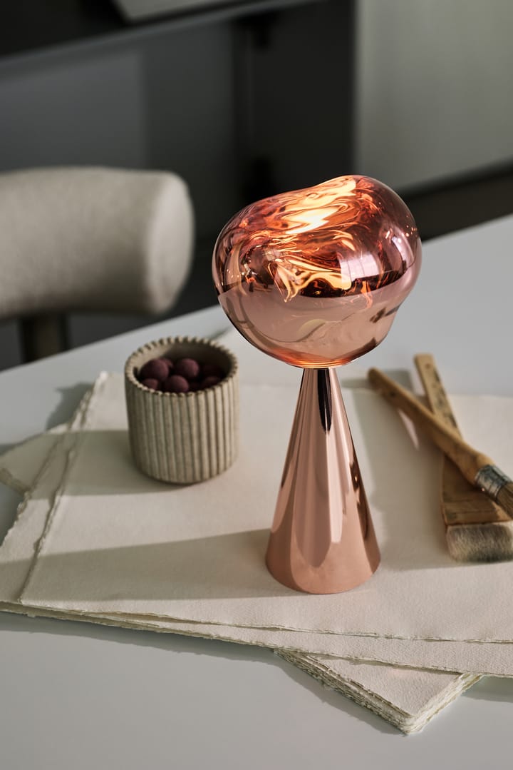 Lampada da tavolo Melt Portable, Copper Tom Dixon