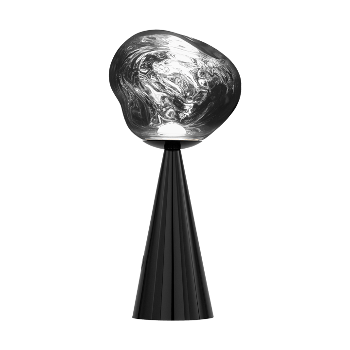 Lampada da tavolo portatile a LED Melt 28,5 cm, Nero Tom Dixon