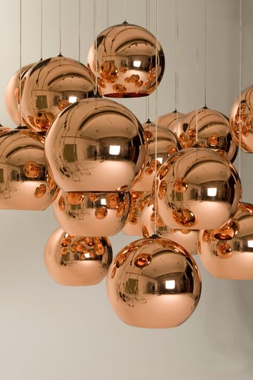 Lampadario LED Copper Round Ø 45 cm - Rame - Tom Dixon