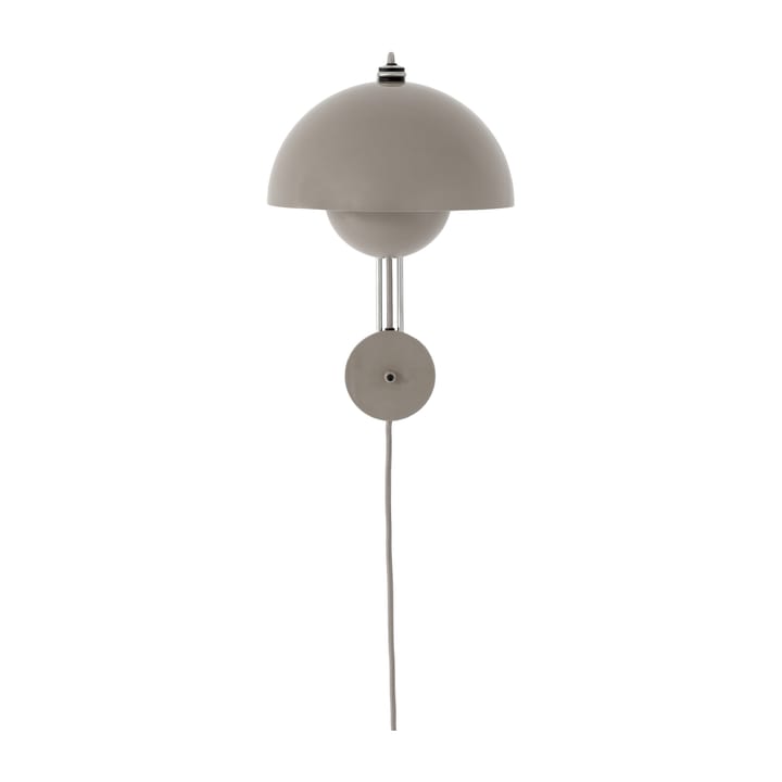 Lampada da parete FlowerPot VP8 - Grigio beige - &Tradition