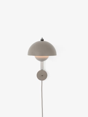 Lampada da parete FlowerPot VP8 - Grigio beige - &Tradition