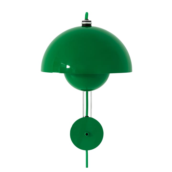 Lampada da parete FlowerPot VP8 - Signal green - &Tradition